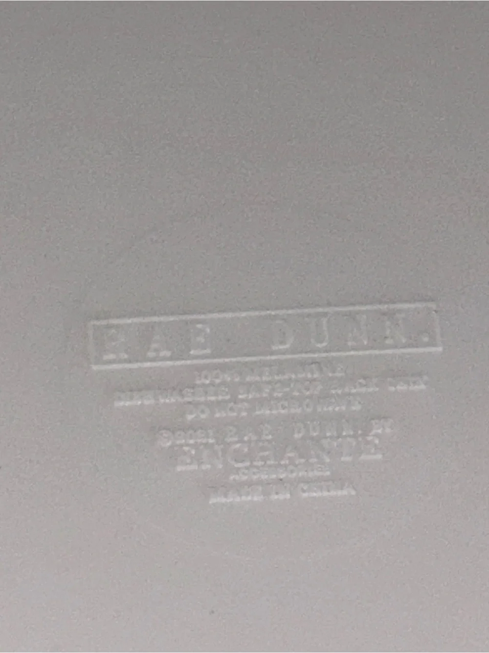 Rae Dunn questions leave